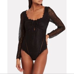 Jonathan Simkhai New with Tags Lace Bodysuit